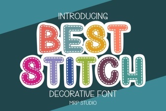 Creative Projects with the Best Stitch Fonts