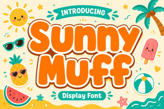 Sunny Muff Font for Your Creative Projects