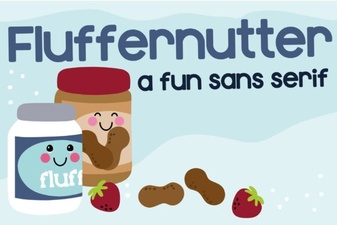 Fluffernutter Font: Design with Sweet Creativity
