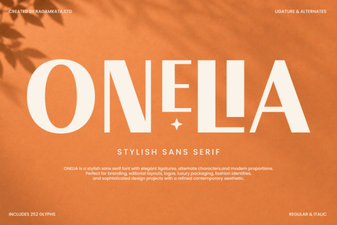 Onelia Font: Creative Design Ideas & Uses